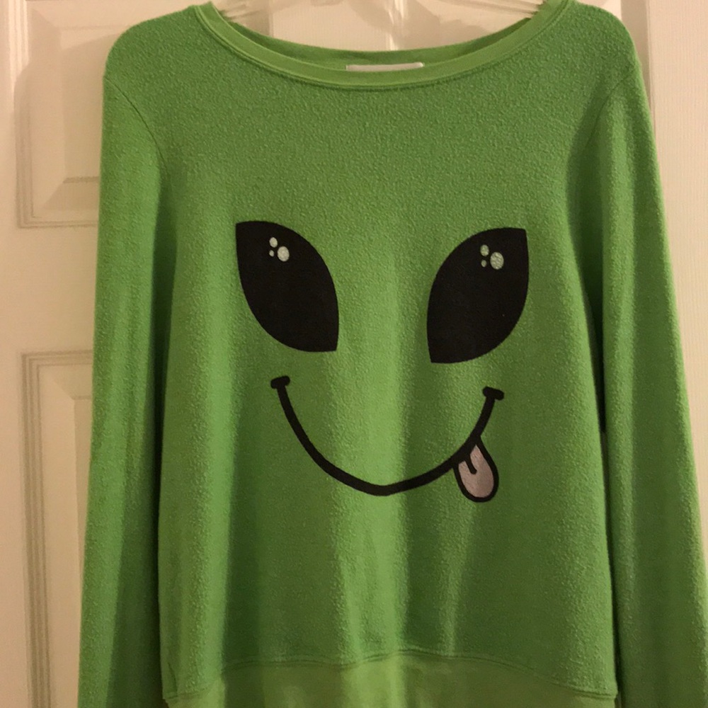 Wildfox alien baggy beach jumper